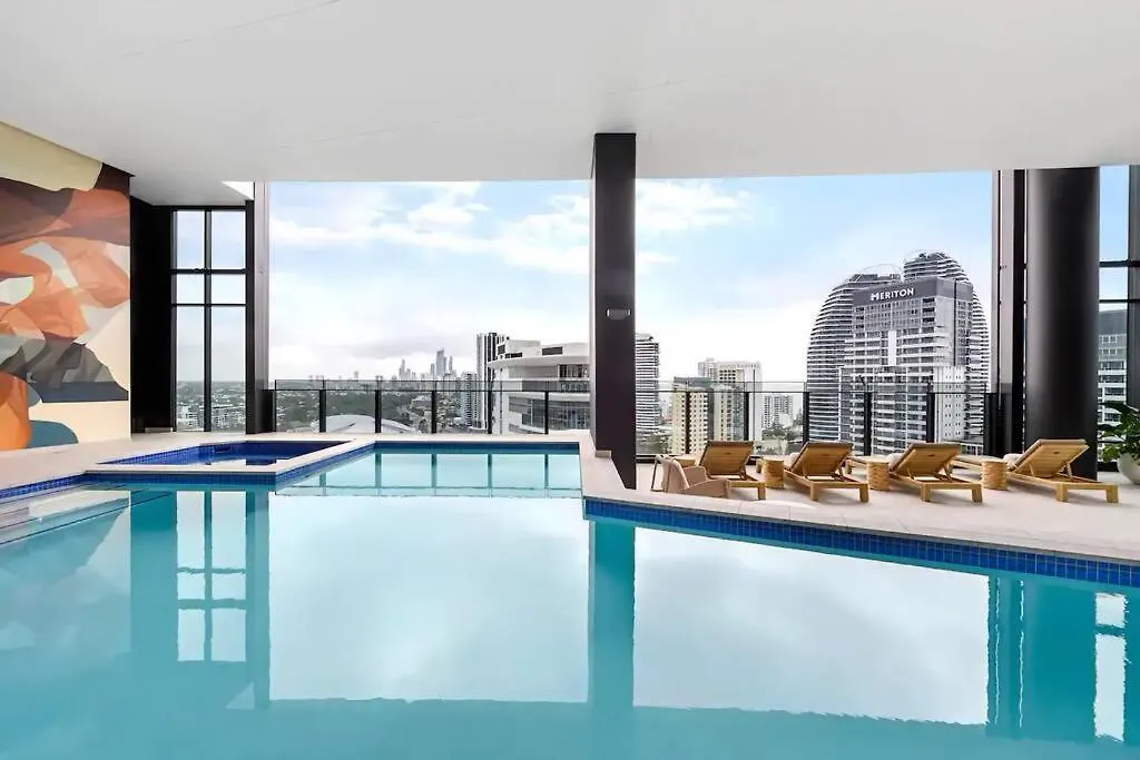 Nearly New Level 38 Broadbeach Casino 1 Bdr Unit Gold Coast 0*,