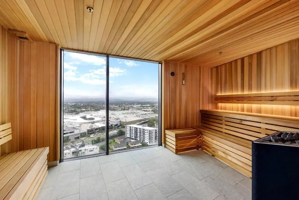Nearly New Level 38 Broadbeach Casino 1 Bdr Unit Gold Coast Apartment